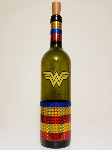 Wonder Woman bottle light.