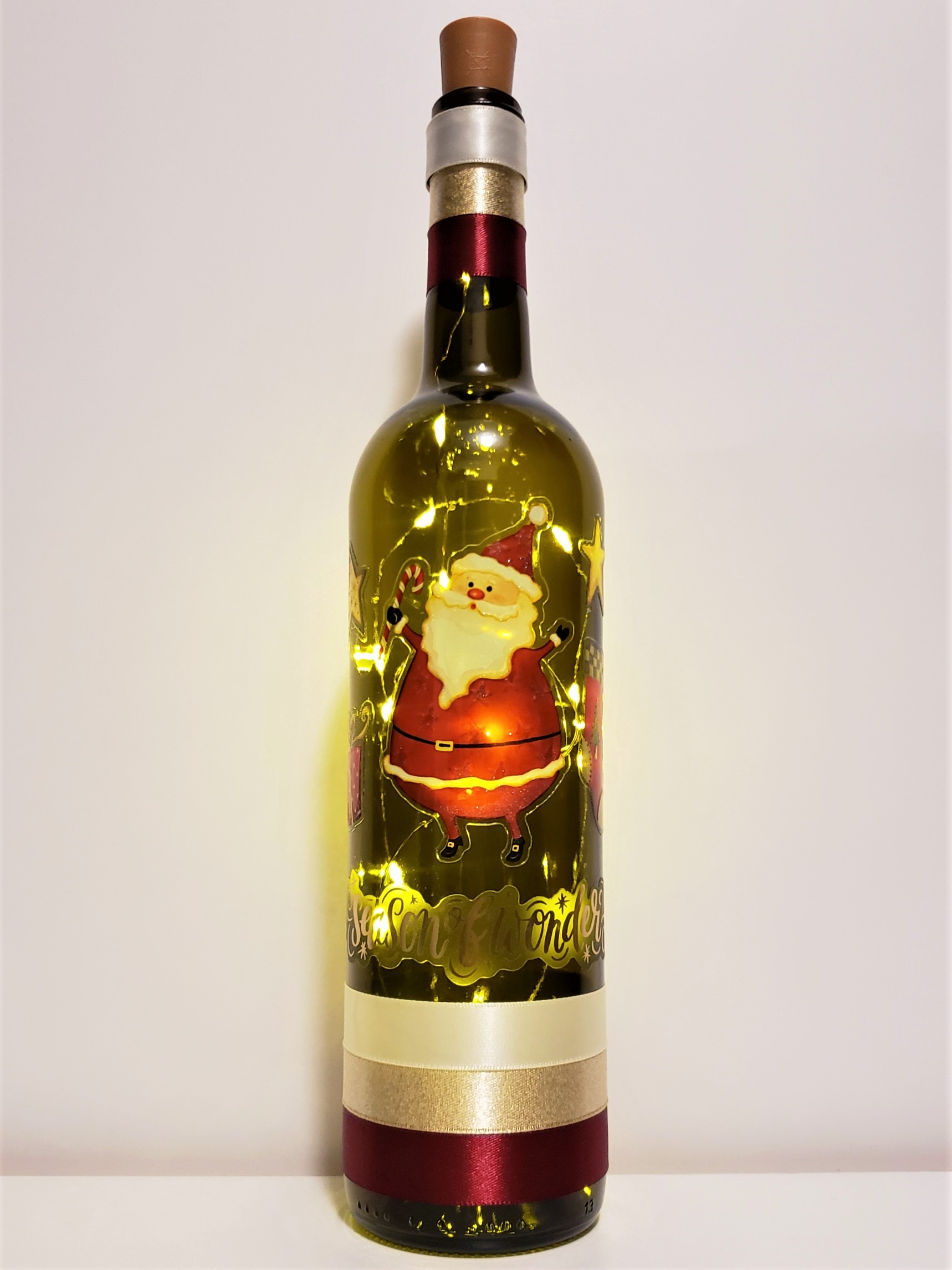 Christmas bottle light collection